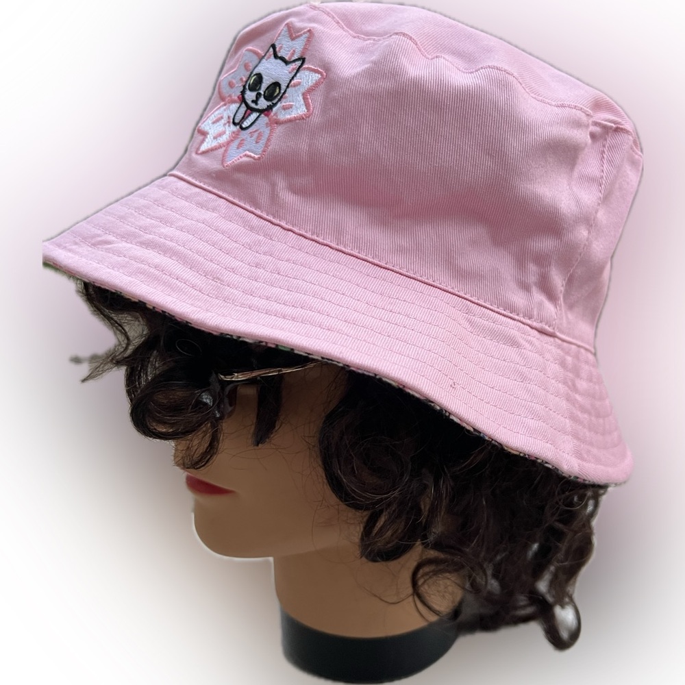 🐱Tokidoki Sakura Celebration Bucket Hat | Reversible | Hello Kitty and Friends - Picture 7 of 17